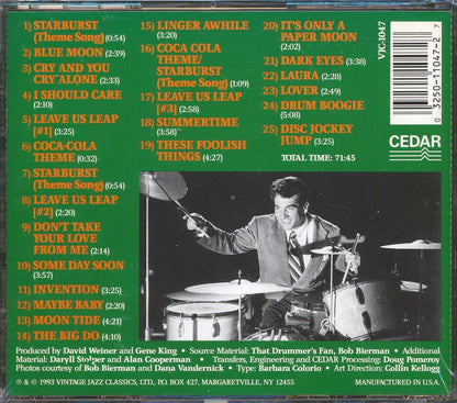 Gene Krupa & The Band That Swings With Strings - Leave Us Leap Music CD