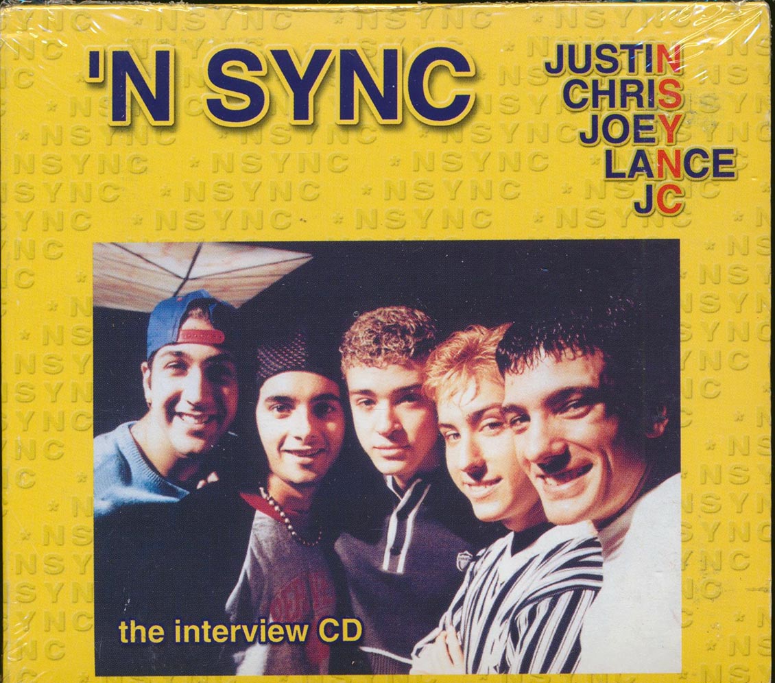 Nsync The Interview CD deluxe 3 fold digipak Music CD