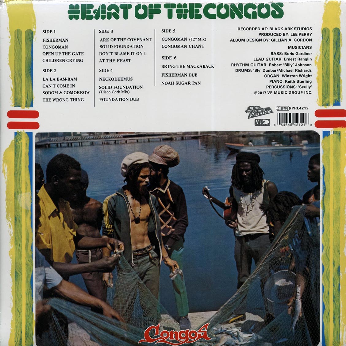 The Congos - Heart Of The The Congos: Deluxe Edition (+10 bonus tracks) (3xLP) (remastered) (deluxe edition) Vinyl Record