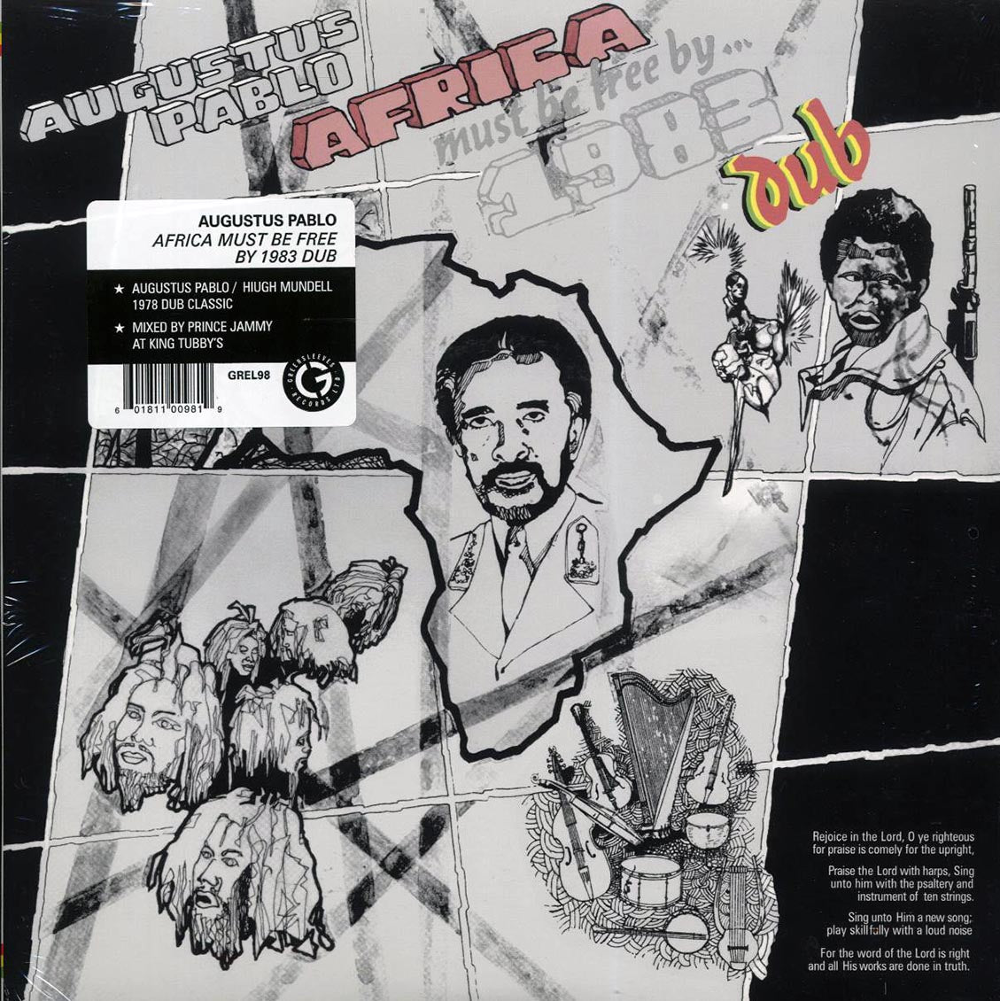 Augustus Pablo - Africa Must Be Free By 1983 Dub Vinyl Record