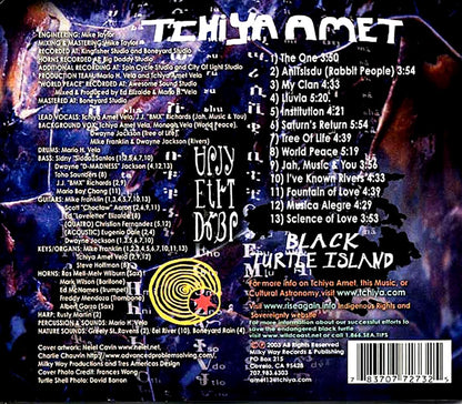 Tchiya Amet - Black Turtle Island Music CD