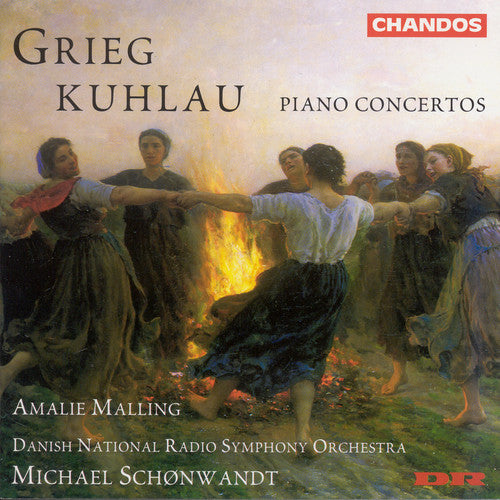 Kuhlau / Grieg / Malling / Schonwandt - Piani Cto In C Maj Op 7 / Piano Cto In A Min Op 16 - Music CD