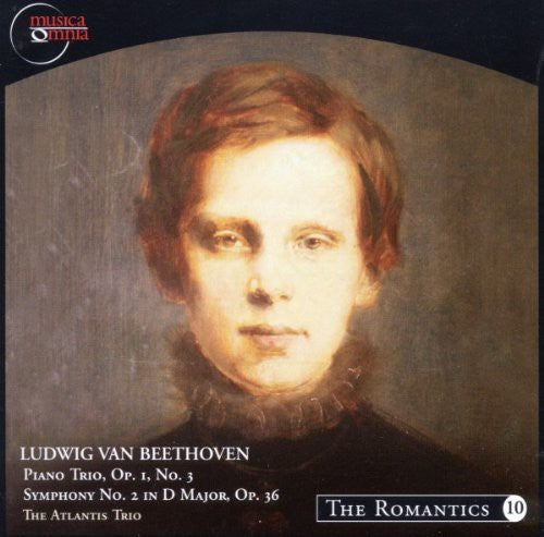 the album cover for Atlantis Trio - Piano Trio Op 1 Symphony 2 in D Major Op 36