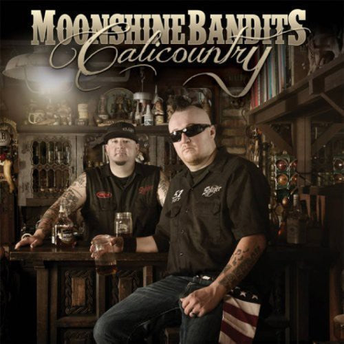the album cover for Moonshine Bandits - Calicountry