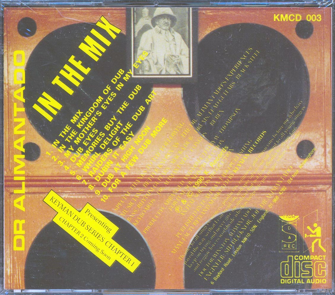 Dr. Alimantado - In The Mix Music CD
