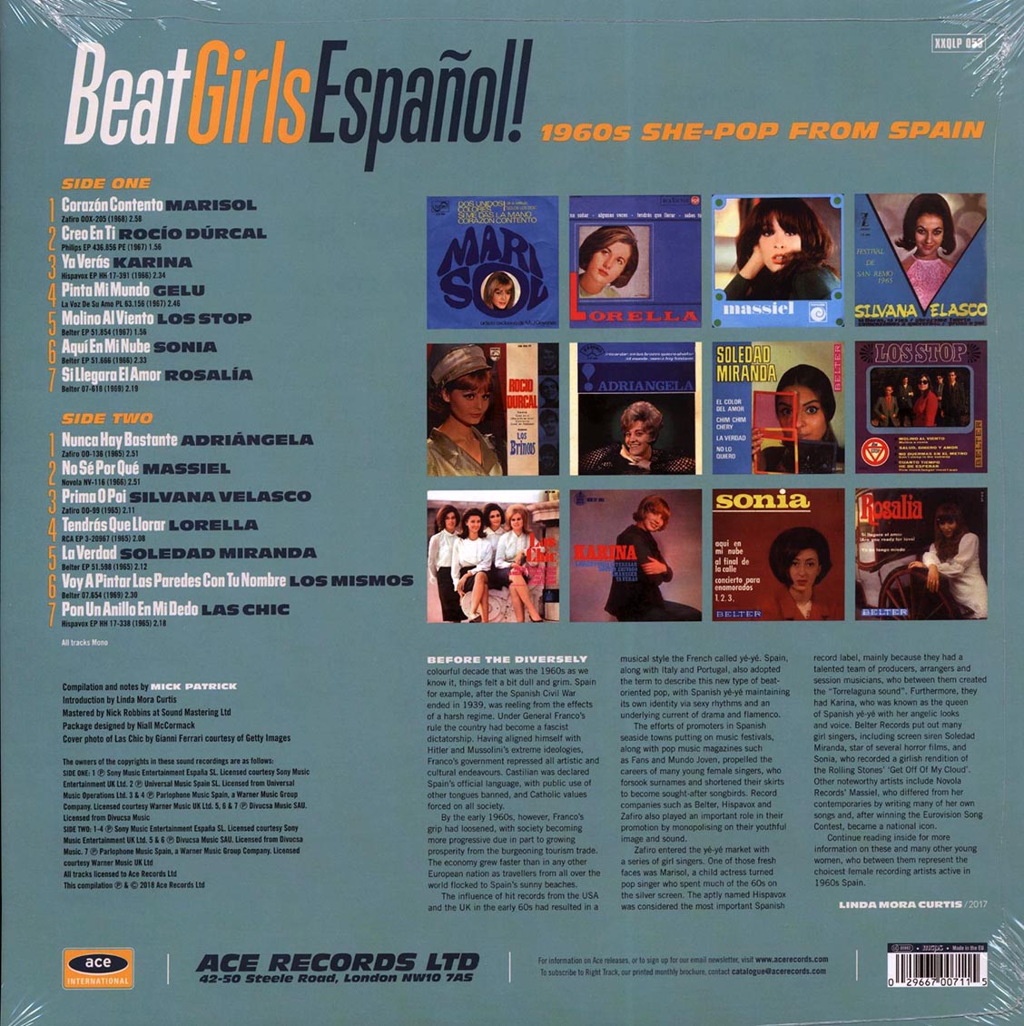 Marisol, Los Stop, Karina, Las Chic, Etc. - Beat Girls Espanol! 1960s She-Pop From Spain (180g) (remastered) Vinyl Record