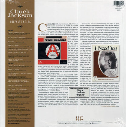 Chuck Jackson - The Best Of The Wand Years Vinyl Record