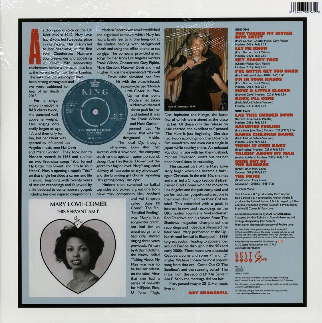 Mary Lowe - Lay This Burden Down Vinyl Record