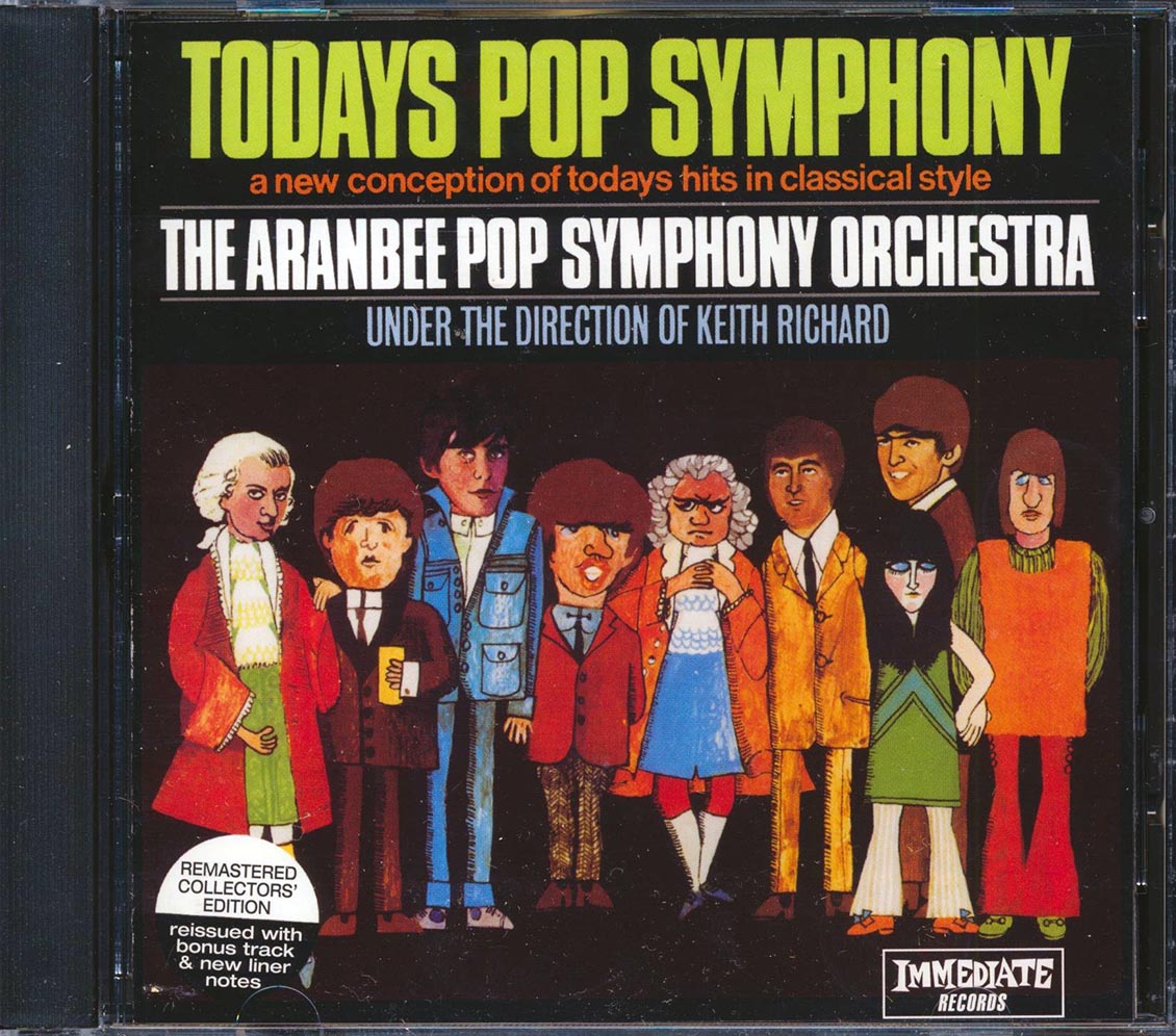 The Aranbee Pop Symphony Orchestra, Keith Richard - Todays Pop Symphony: A New Conception Of Todays Hits In Classical Style (+bonus track) (marked/ltd stock) Music CD