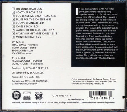 The Jones Boys - The Jones Boys (ltd. ed.) (marked/ltd stock) (remastered) Music CD
