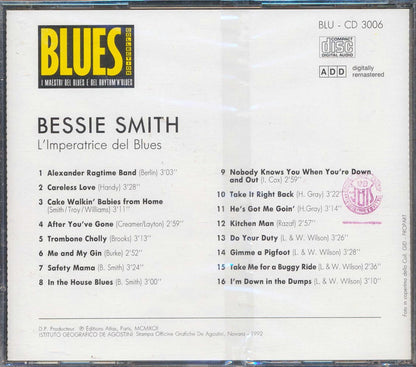 Bessie Smith - L'Imperatrice Del Blues (Empress Of The Blues) Music CD