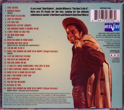 Jackie Wilson - Uptown And Upnorth (Fingersnappers, Floaters And Floorshakers) Original Brunswick Recordings Music CD