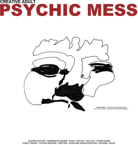 the album cover for Creative Adult - Psychic Mess