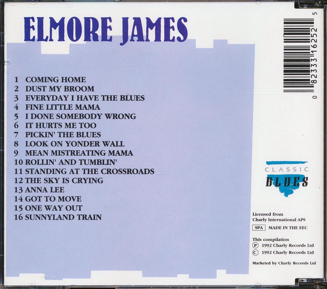 Elmore James - Dust In My Broom Music CD