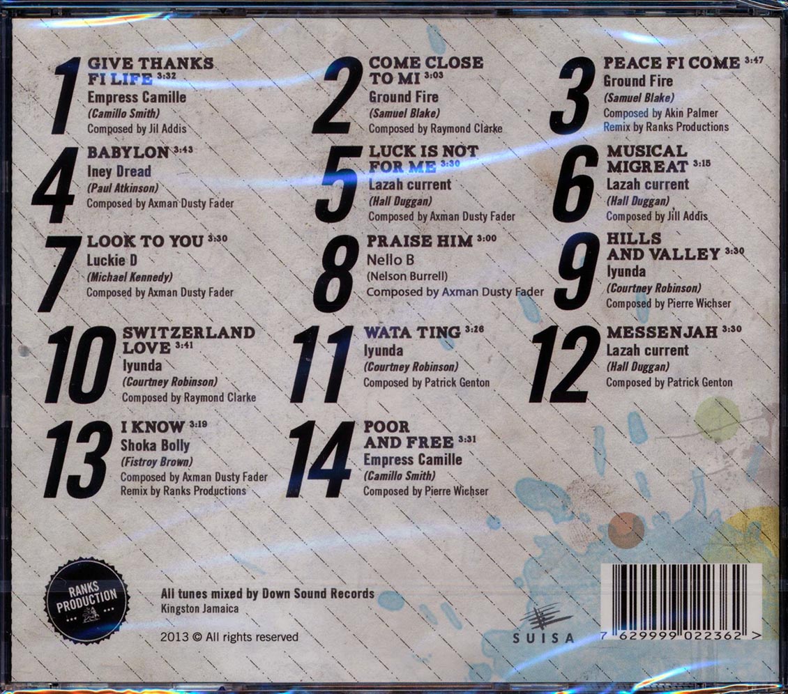 Lukie D, Empress Camille, Lazah Current, Etc. - From Jamaica To Geneva Music CD