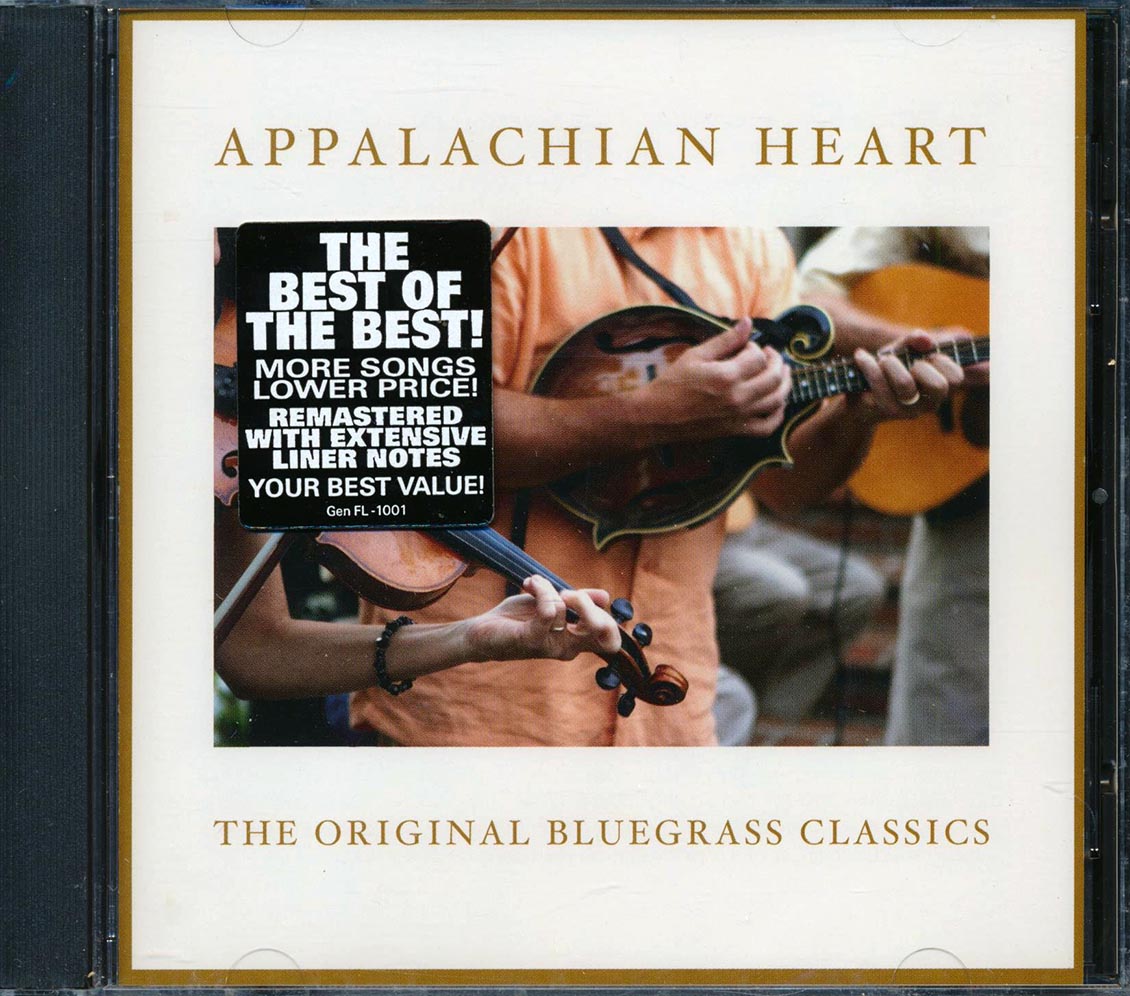 Green Bailey, Byron Parker & His Mountaineers, Ray Belcher & The Kentucky Ridgerunners, Etc. - Appalachian Heart: The Original Bluegrass Classics (marked/ltd stock) Music CD