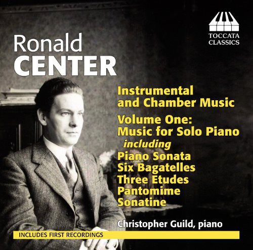 the album cover for Christopher Guild - Piano Music