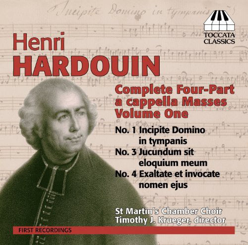 Hardouin / St. Martins Chamber Choir / Krueger - Complete Four-part A Cappella Masses 1 - Music CD