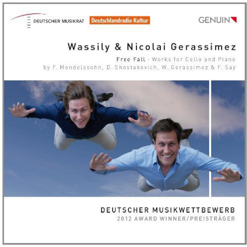 the album cover for Nicolai Gerassimez - Free Fall