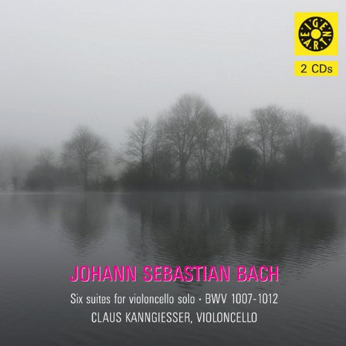 the album cover for J Bach S / Kanngiesser - Six Suites for Violoncello