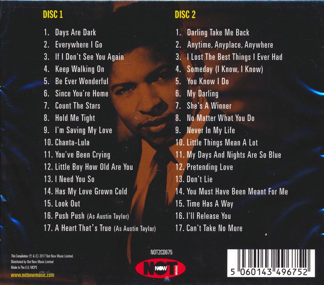 Ted Taylor - Look Out (34 tracks) (2xCD) Music CD