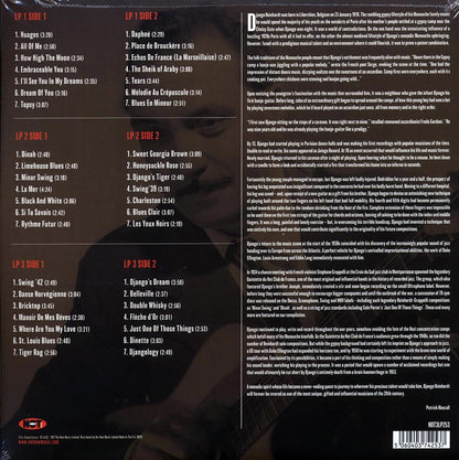 Django Reinhardt - Gypsy Jazz (3xLP) (red vinyl) Vinyl Record