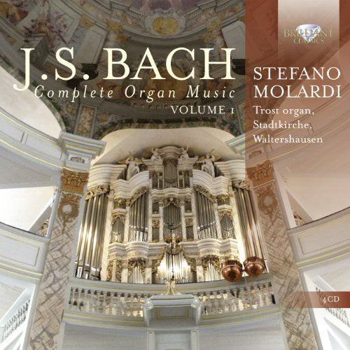 the album cover for Stefano Molardi - Complete Organ Music 1