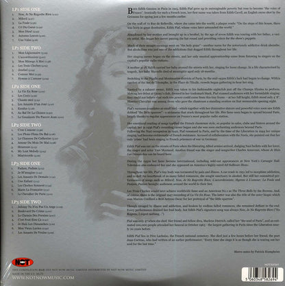 Edith Piaf - The Platinum Collection (3xLP) (white vinyl) Vinyl Record