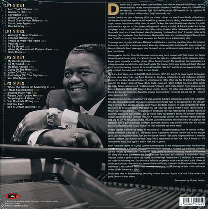 Fats Domino - Greatest Hits (2xLP) (180g) (gold vinyl) Vinyl Record