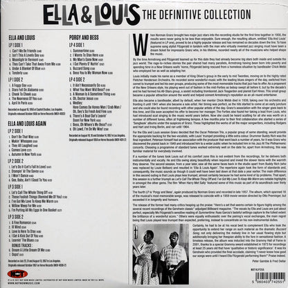 Ella Fitzgerald, Louis Armstrong - The Definitive Collection (4xLP) Vinyl Record