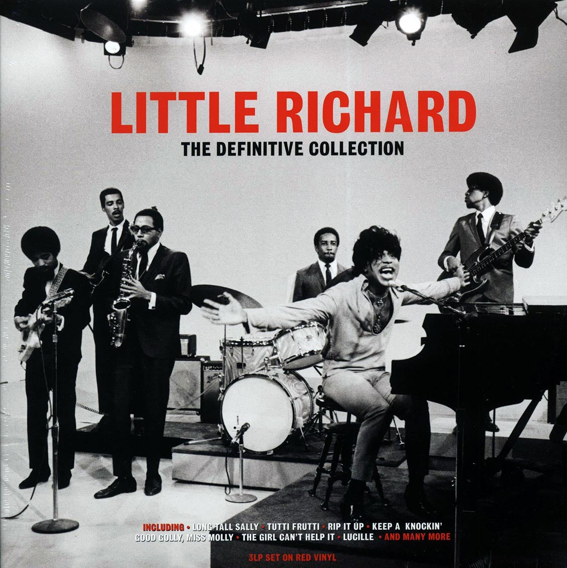 Little Richard - The Definitive Collection (3xLP) (red vinyl) Vinyl Record