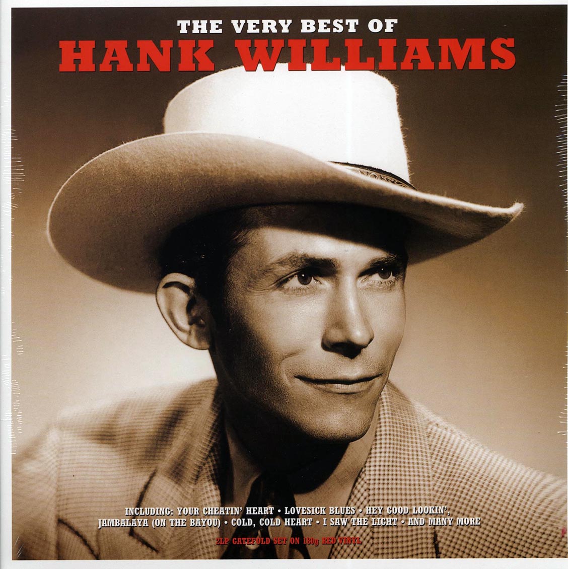 Hank Williams - The Very Best Of Hank Williams (2xLP) (180g) (red vinyl) Vinyl Record