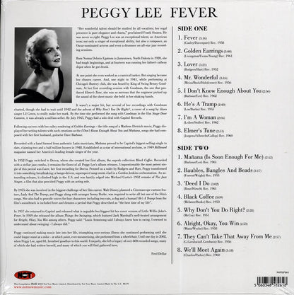 Peggy Lee - Fever (180g) (red vinyl) Vinyl Record