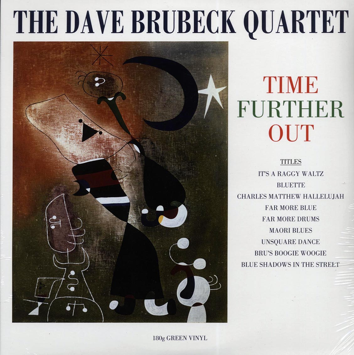 Dave Brubeck Quartet - Time Further Out (180g) (green vinyl) Vinyl Record