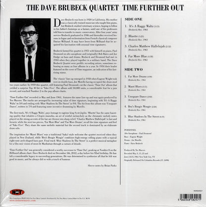 Dave Brubeck Quartet - Time Further Out (180g) (green vinyl) Vinyl Record