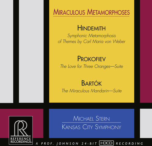 Hindemith / Kansas City Symphony / Stern - Miraculous Metamorphoses - Music CD
