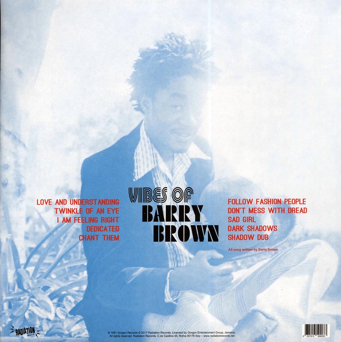 Barry Brown - Vibes Of Barry Brown Vinyl Record