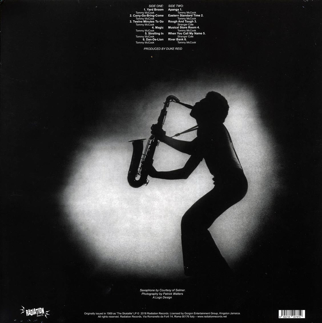 Tommy McCook - Tommy McCook Vinyl Record