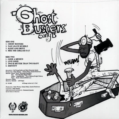 Early B - Ghost Busters Vinyl Record