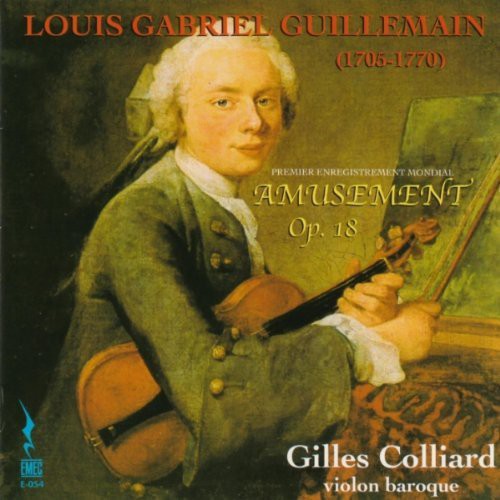 the album cover for Gilles Colliard - Amusement Op. 18