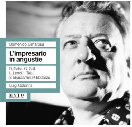 the album cover for Cimarosa / Gatta / Galli / Londi / Bruscantini - L'impresario in Augustie