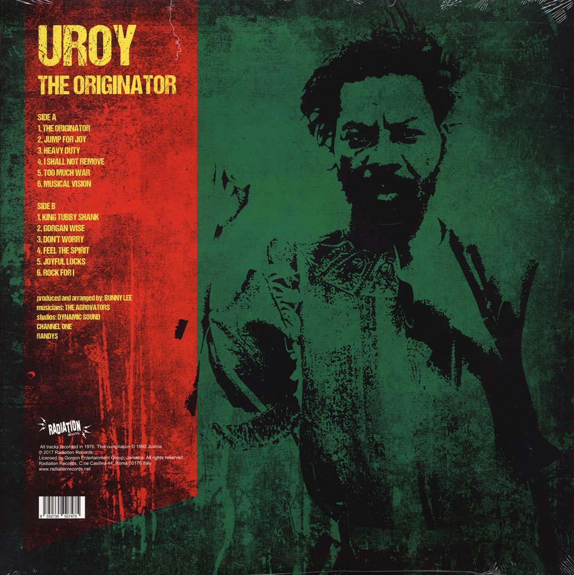 U Roy - The Originator Vinyl Record