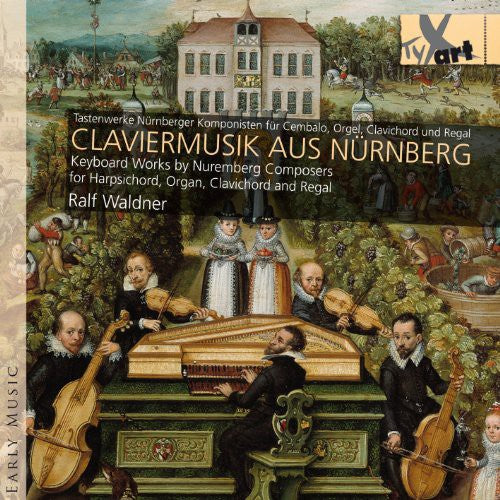 the album cover for Ralf Waldner - Claviermusik Aus Nurnberg