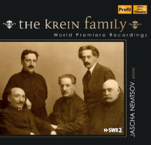 the album cover for Jascha Nemtsov - Krein Family