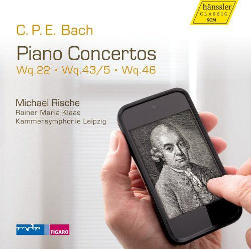 Bach / Kammersymphonie Leipzig / Klaas - Piano Concertos 3 - Music CD