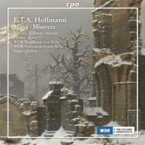 the album cover for Hoffmann / Wdr Sinfonieorchester Koeln / Huber - Missa, Miserere