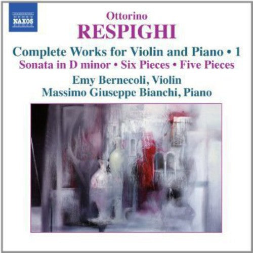 the album cover for Emy Bernecoli - Complete Works for Violin & Piano 1