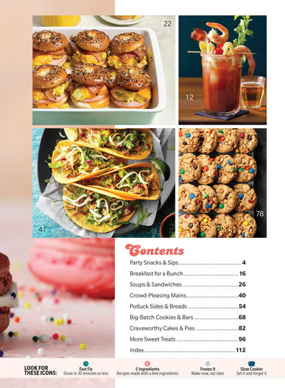 Taste Of Home - What Can I Bring?: 107 Easy Recipes For Every Occasion, Keep The Party Going After the Holidays, Easy Apps, Party Snacks, Crowd Pleasing Mains, Potluck Sides, Sweet Treats & More!