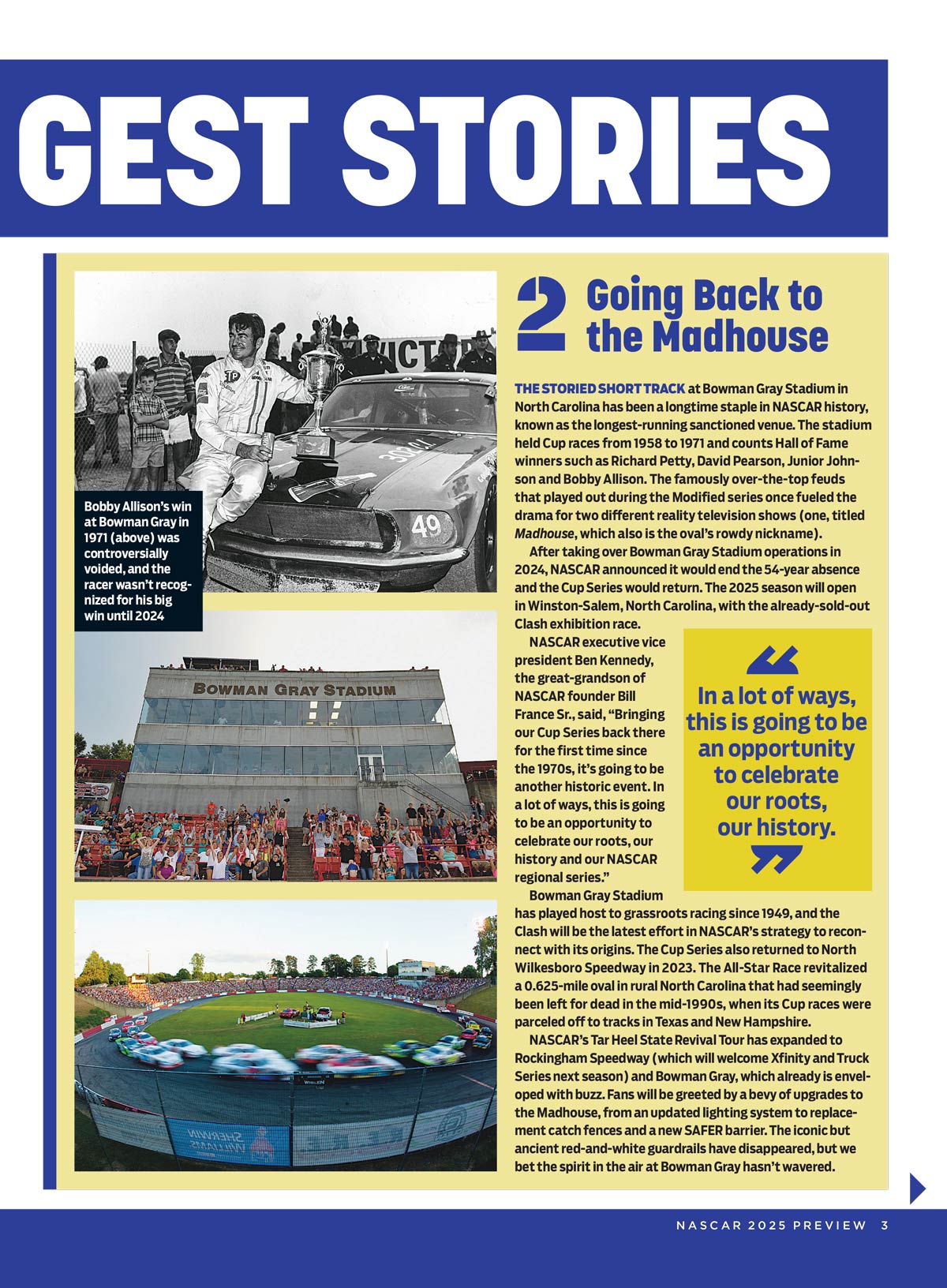 NASCAR - 2025 Ultimate Insider's Preview Guide: Join The Adrenaline-Fueled Experience, Top Drivers, Thrilling Races, Exclusive Interviews, Trivia, Comprehensive Coverage For Every NASCAR Fan & More!