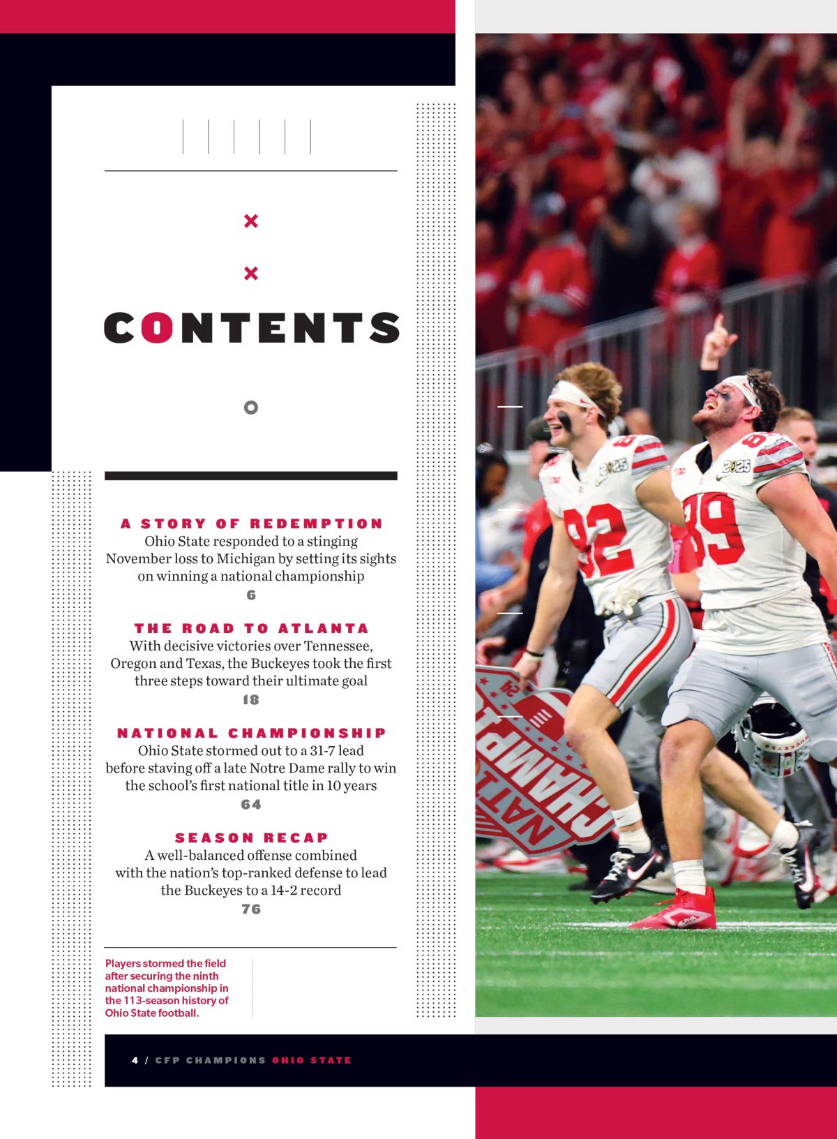 Ohio State 2025 NCAA Football Champions - Buckeyes Special Commemorative Issue